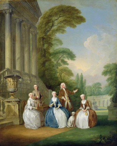 Portrait of a Family by Joseph Francis Nollekens
